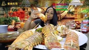 吃瓜视频大龙虾,大龙虾美食盛宴，带你领略海鲜美味  第2张
